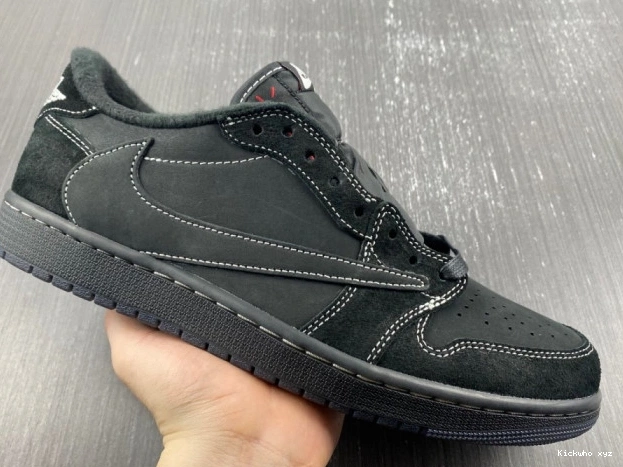 Retro 1 DM7866-001 Jordan Black Jordan Low x Travis Air Scott Phantom